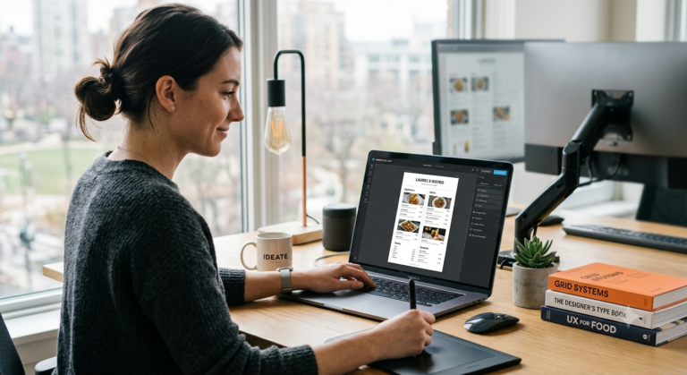 Thiết kế menu online miễn phí, chuyên nghiệp trong 5 phút