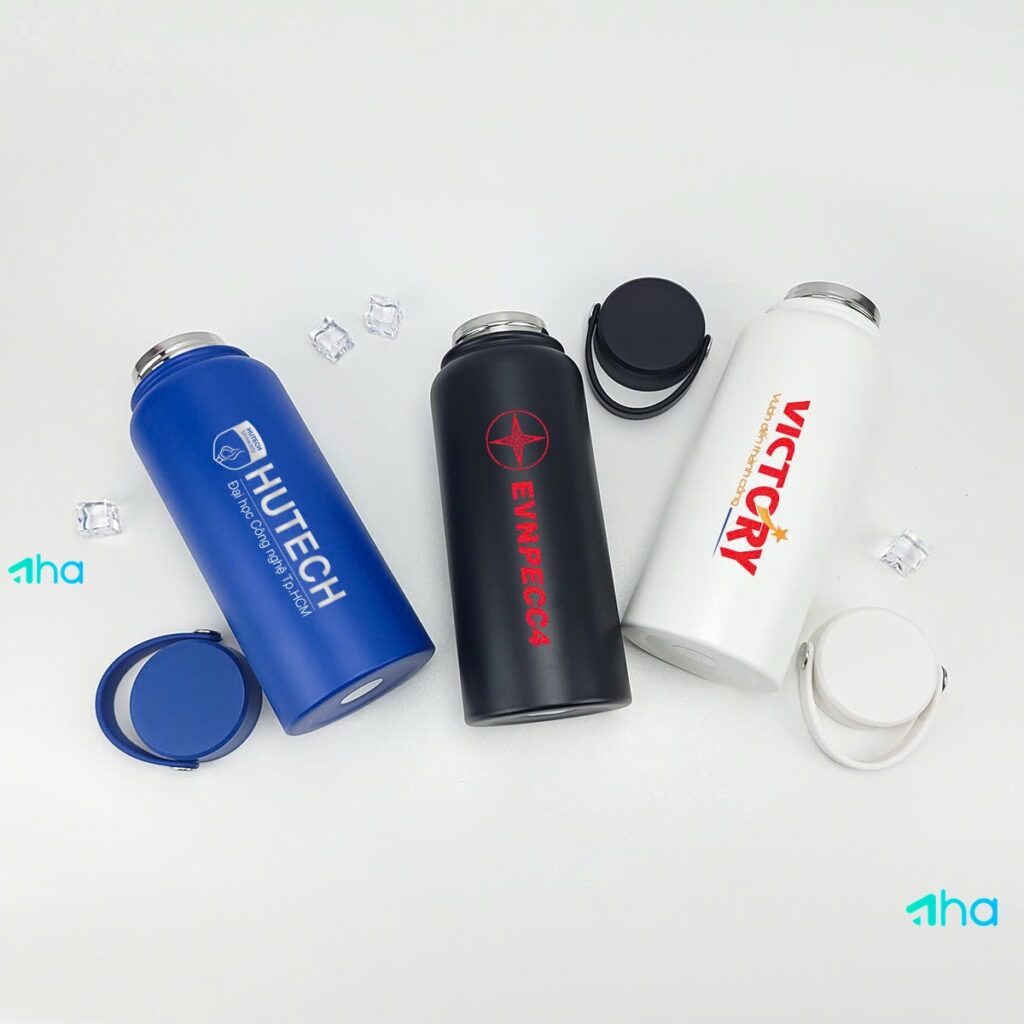 Bình giữ nhiệt in logo theo yêu cầu AHA-02