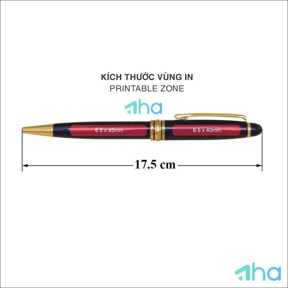 Bút cao cấp AHA-01BK Vàng