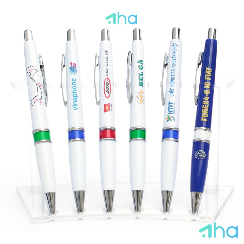 Bút cao cấp AHA-1324A Xanh dương phối trắng