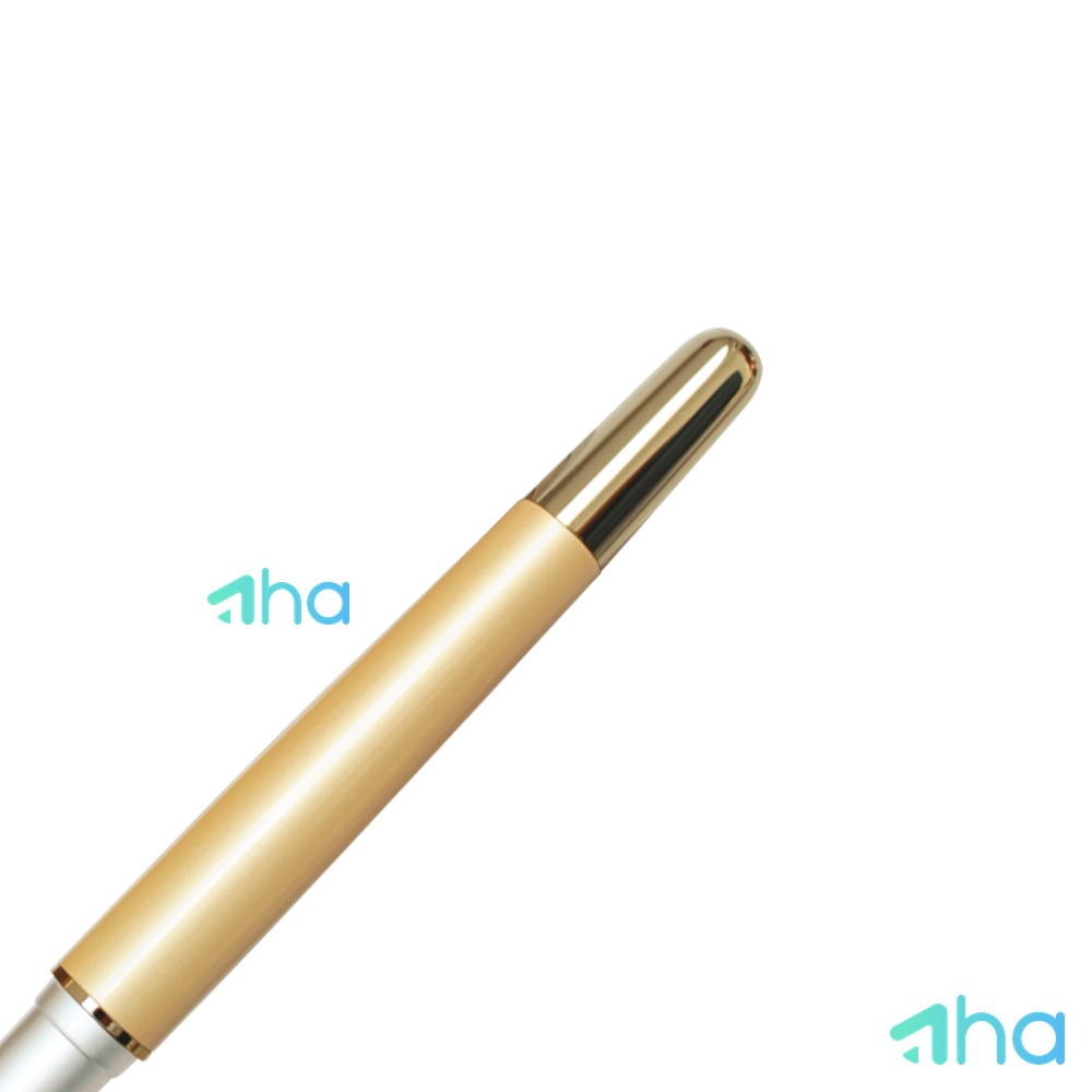 Bút màu tím AHA-2088 Trắng phối Xám