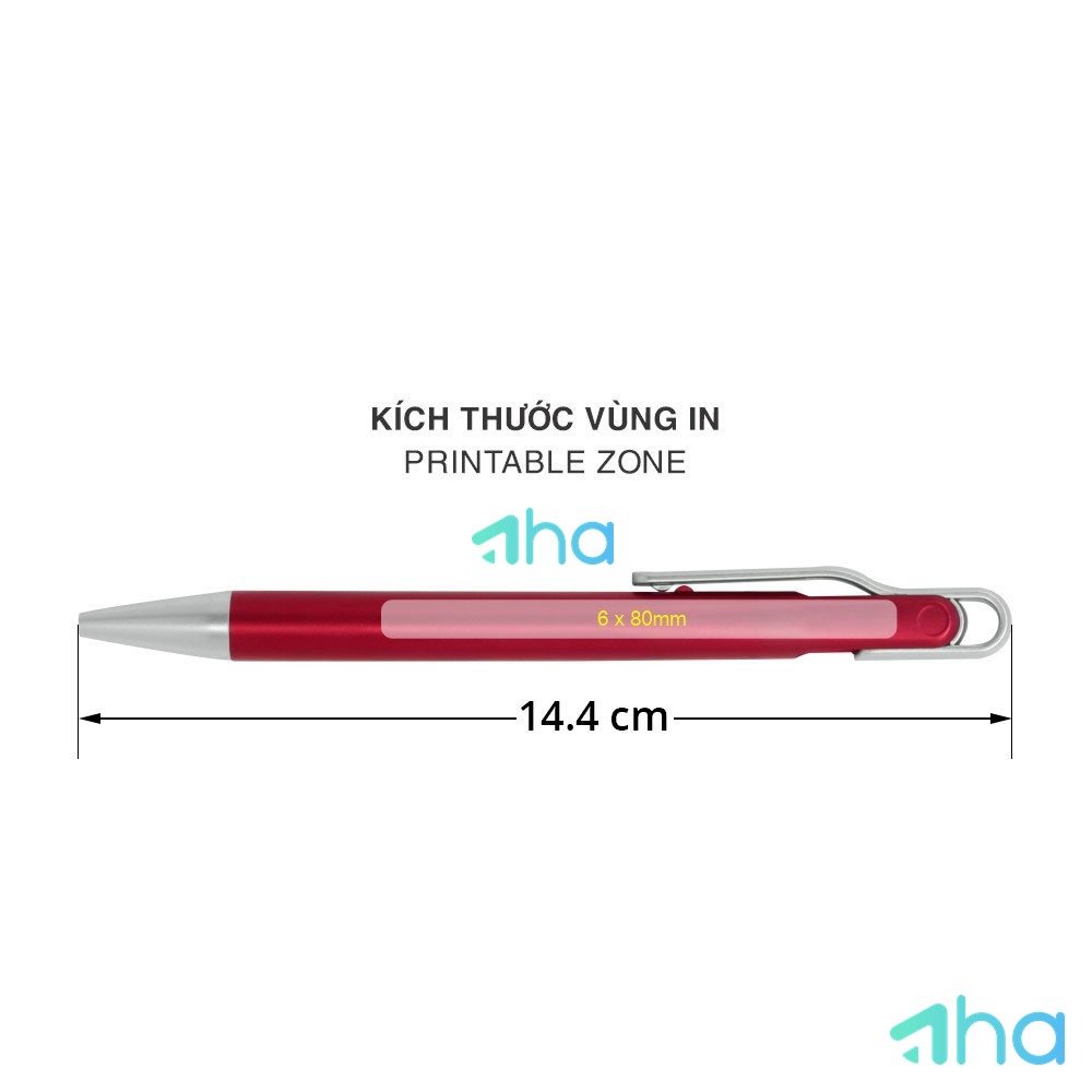 Bút quà tặng AHA-0723C Đen toàn thân