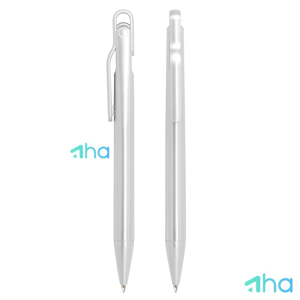 Cơ sở sản xuất bút bi AHA-0723A Bạc toàn thân