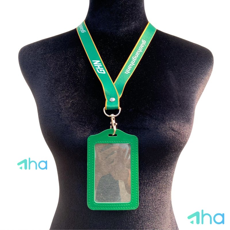 Dây đeo thẻ in logo AHA-S20