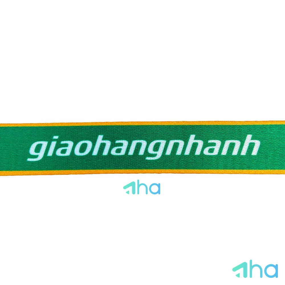 Dây đeo thẻ in logo AHA-S20