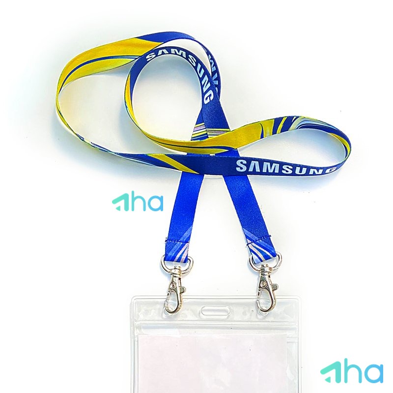 Dây đeo thẻ nhân viên đẹp AHA-S15