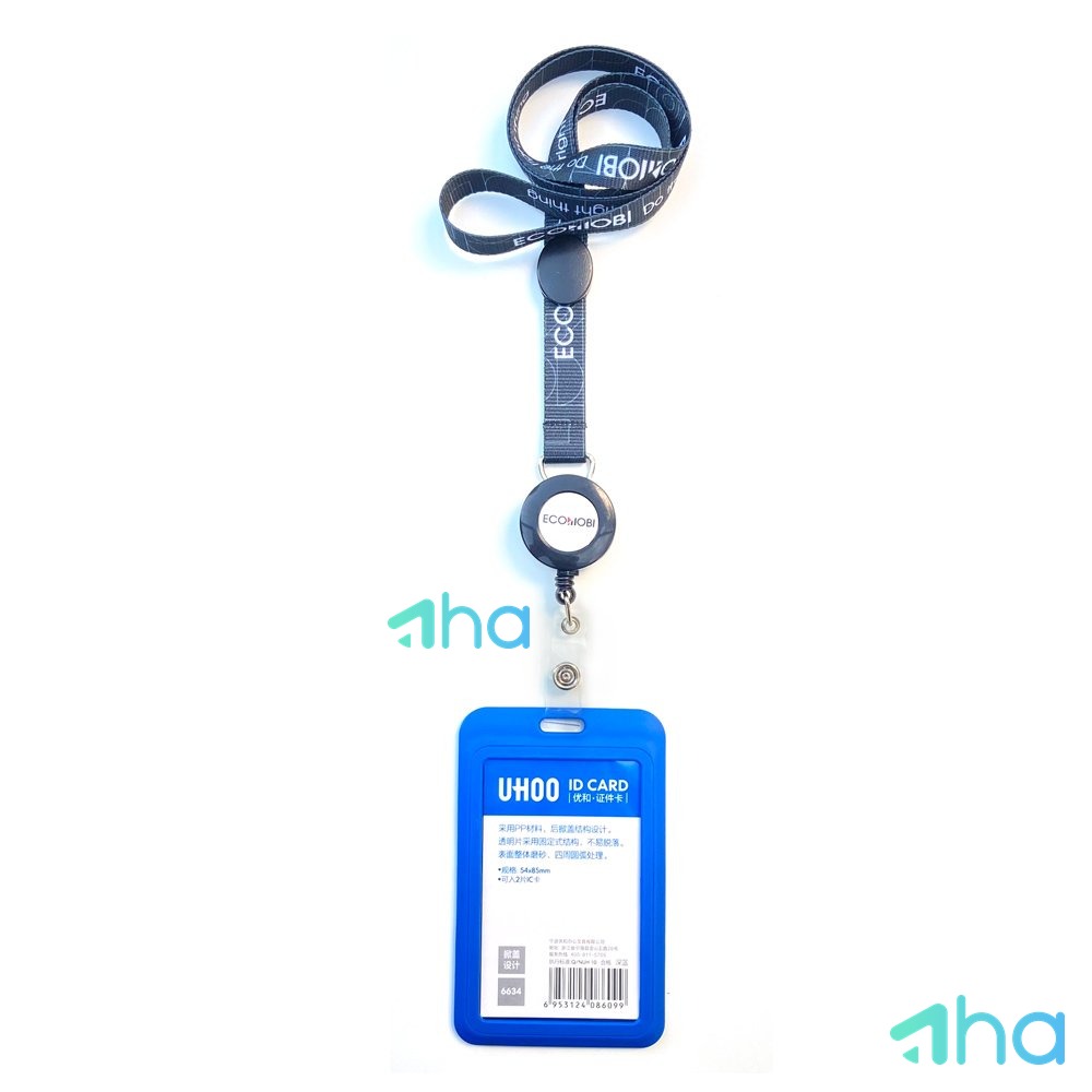 Dây đeo thẻ nhân viên in thẻ nhựa PVC AHA-P15