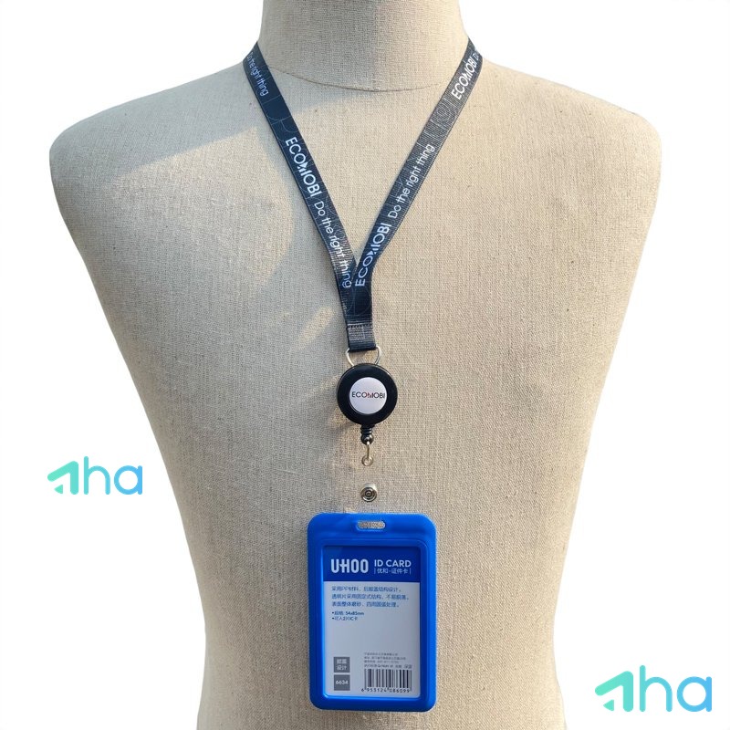 Dây đeo thẻ nhân viên in thẻ nhựa PVC AHA-P15