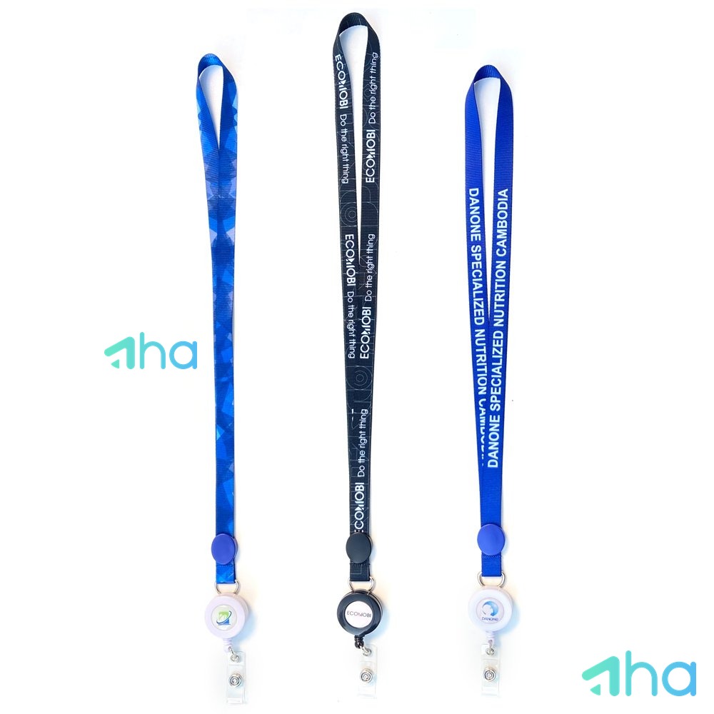 Dây đeo thẻ nhân viên in thẻ nhựa PVC AHA-P15