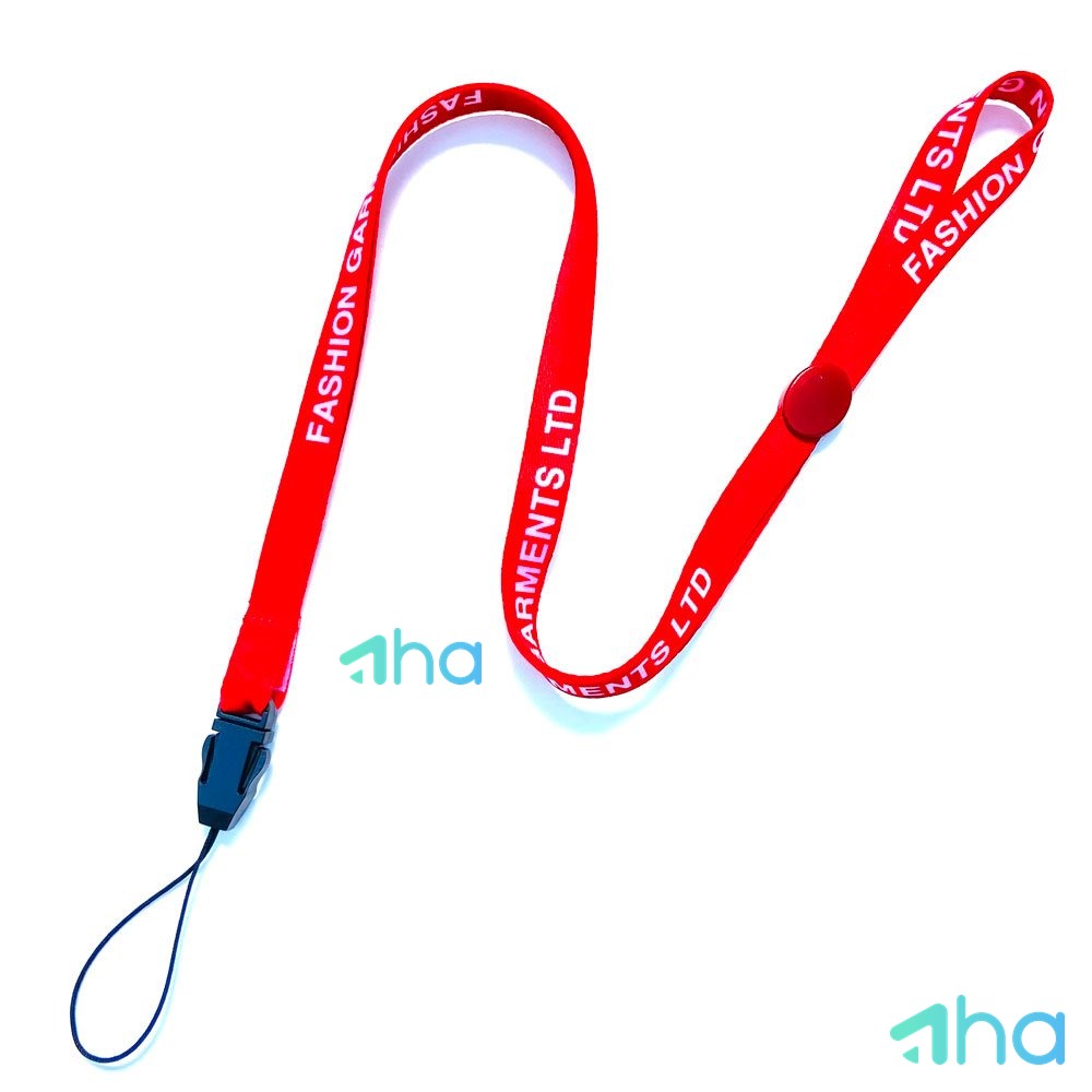 Dây đeo thẻ satin AHA-S10