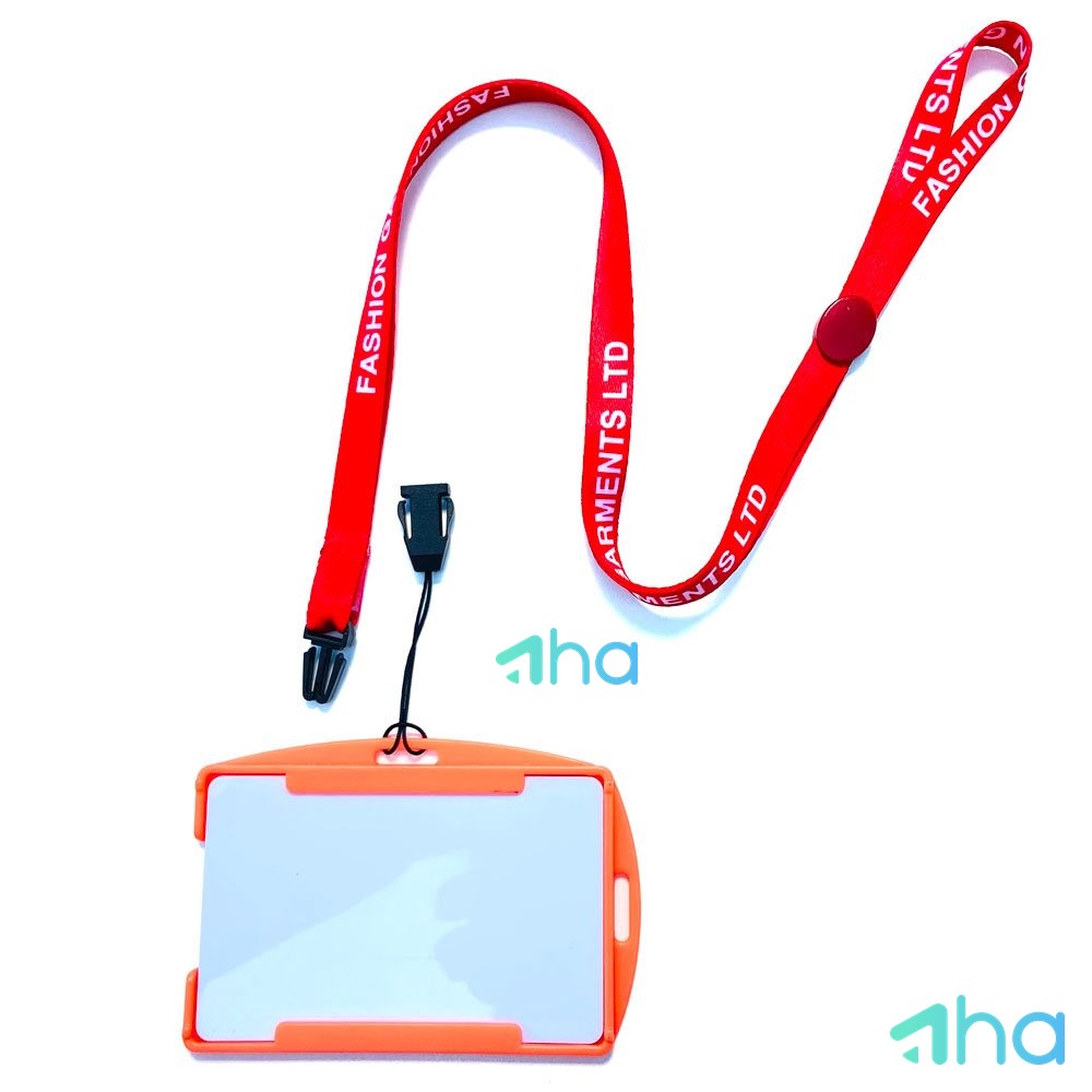 Dây đeo thẻ satin AHA-S10