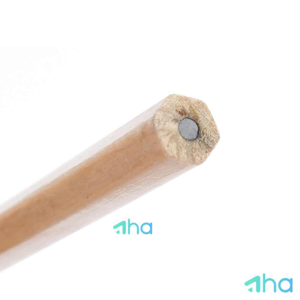 In ấn bút chì 2B dạng lục giác 1389 2B Vàng kem
