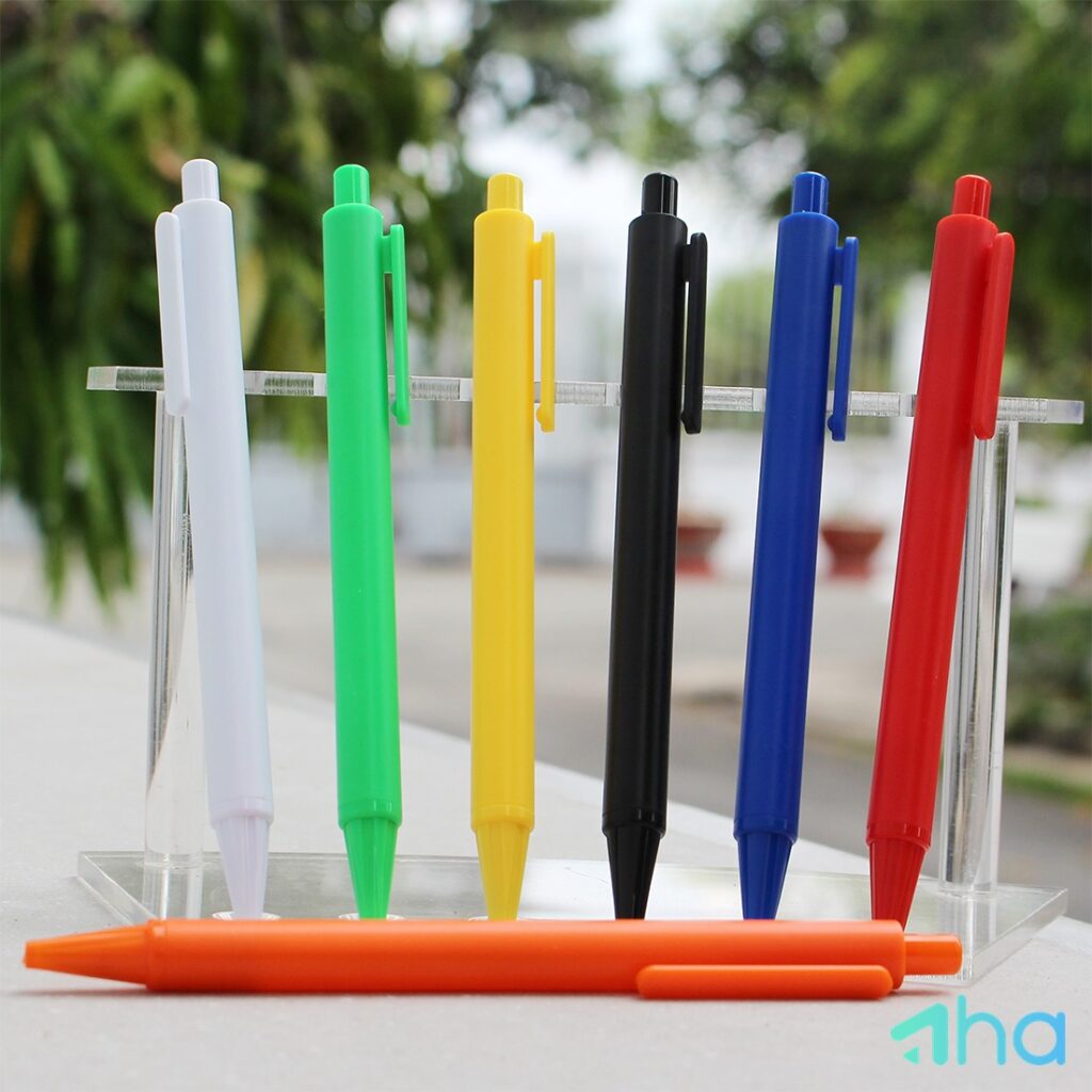 In bút bi theo yêu cầu AHA-2014 Xanh dương