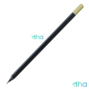 In bút chì theo yêu cầu 2B lục giác 1967 Đen phối vàng gold
