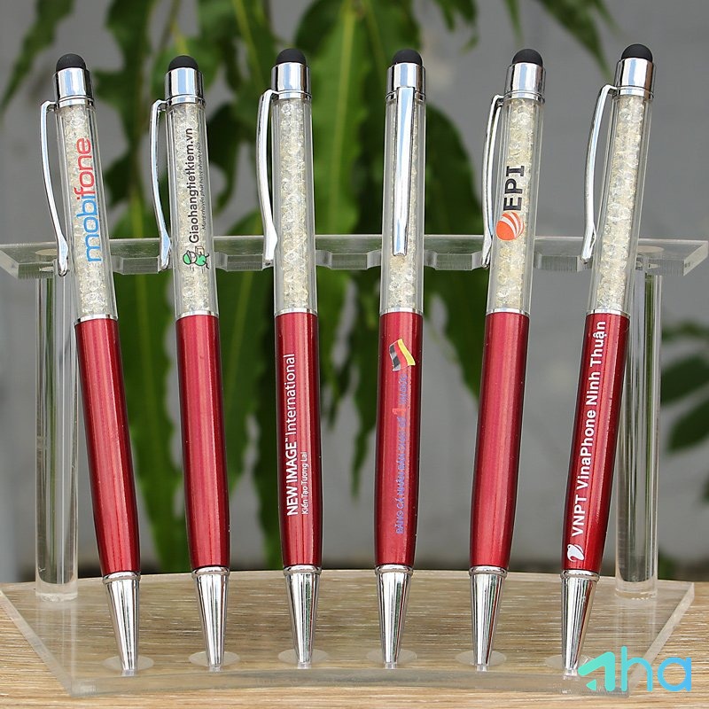 In bút Crystal Pen Đỏ