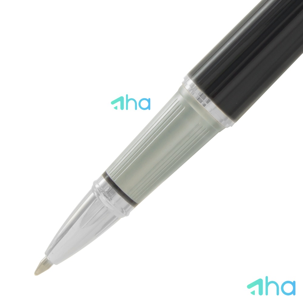 In bút quảng cáo AHA-302BK Đen phối bạc
