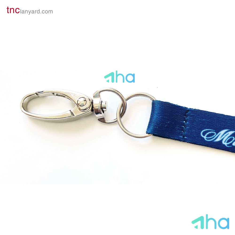 In chữ lên dây đeo thẻ AHA-S10