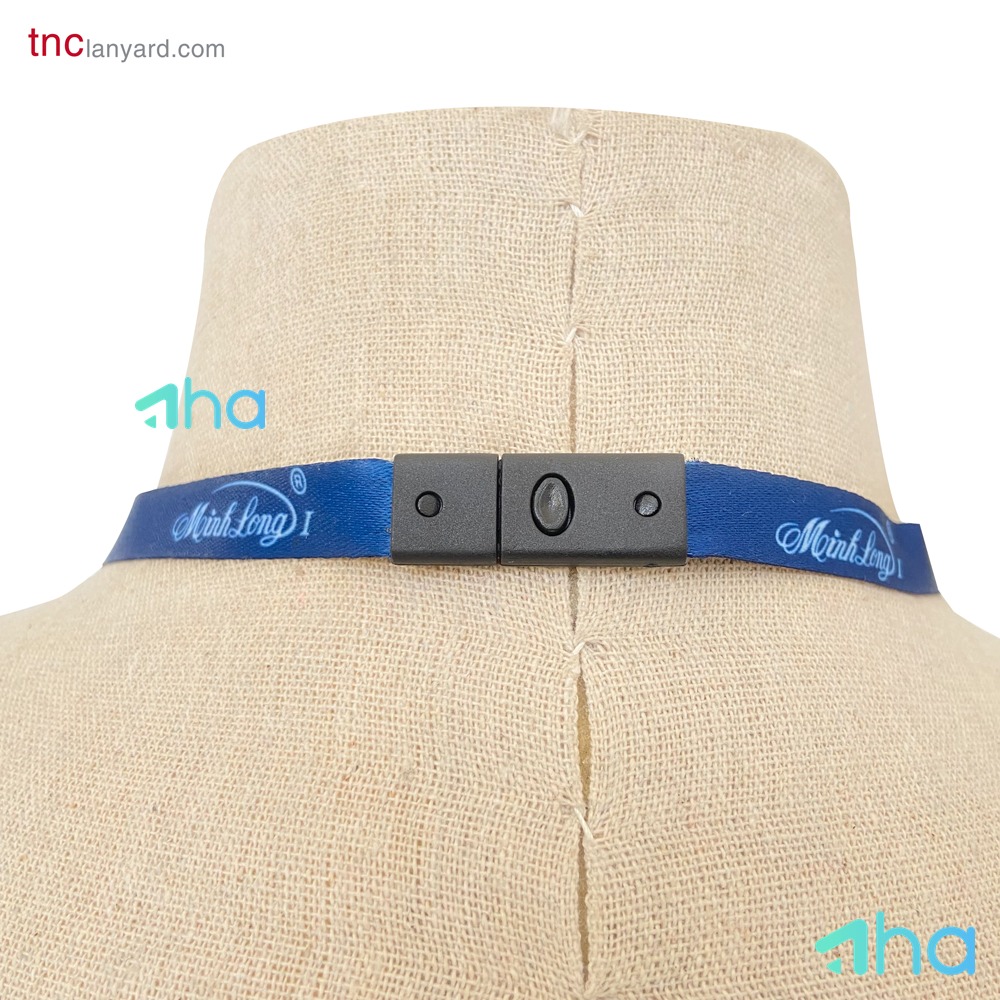 In chữ lên dây đeo thẻ AHA-S10