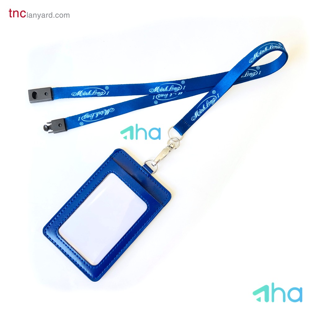 In chữ lên dây đeo thẻ AHA-S10