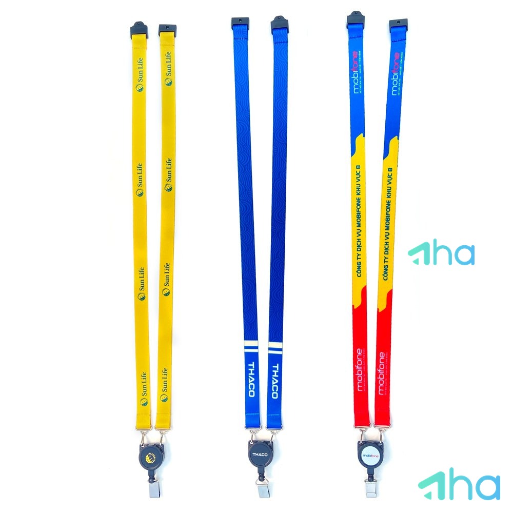 In dây đeo thẻ theo yêu cầu AHA-S15