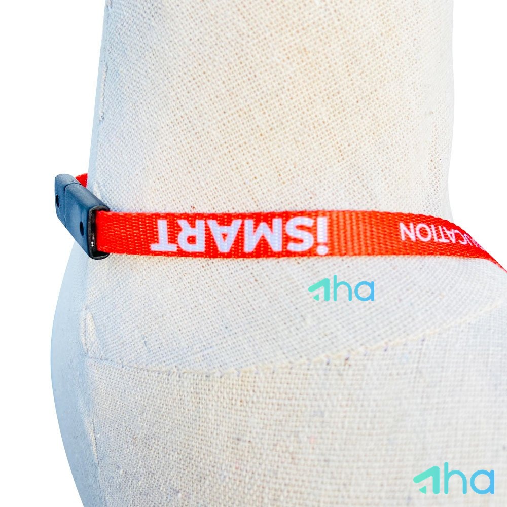 In logo dây đeo thẻ nhân viên giá rẻ AHA-P10