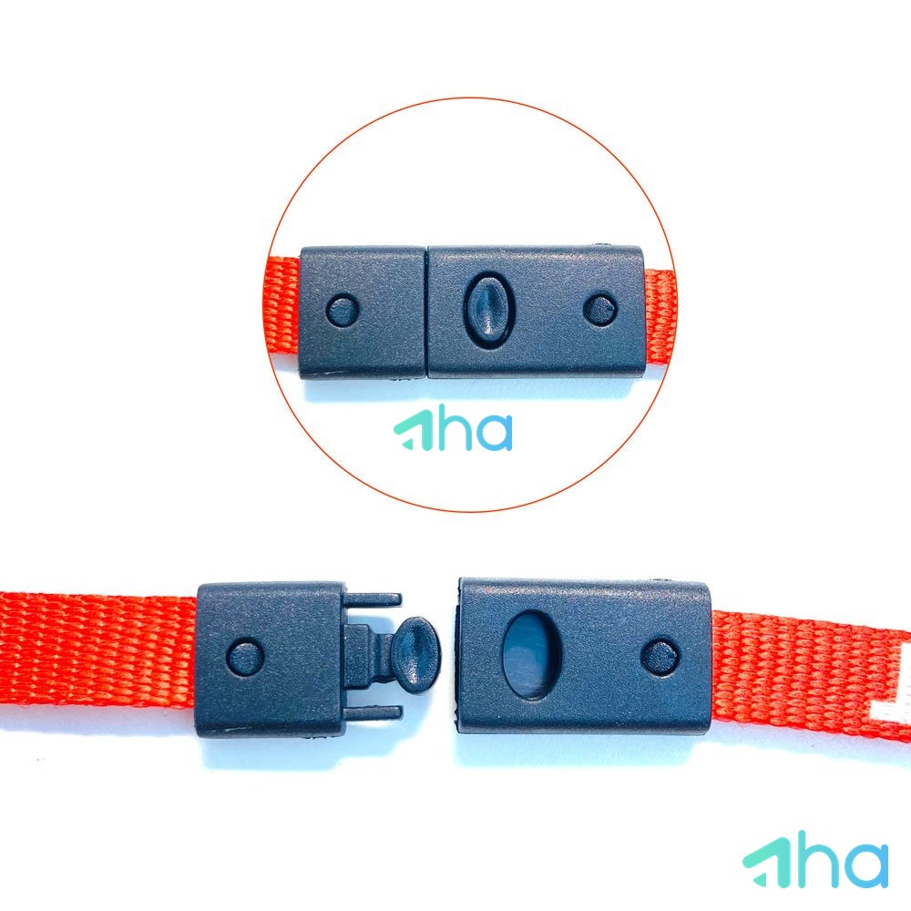In logo dây đeo thẻ nhân viên giá rẻ AHA-P10