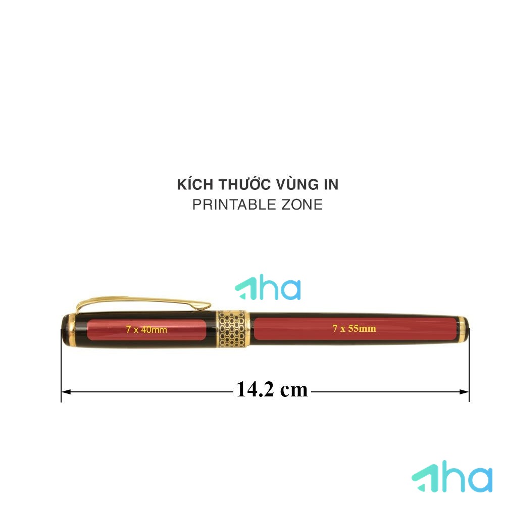Làm bút theo yêu cầu AHA-68BK Đen