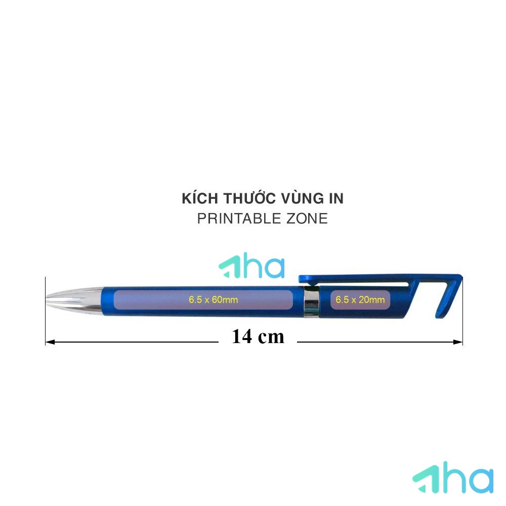 Quảng cáo bút bi AHA-5060 Đỏ