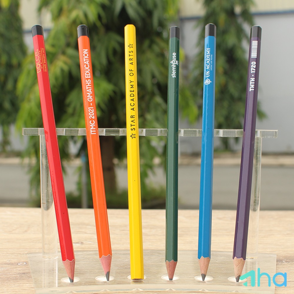 Quảng cáo bút chì 2B dạng lục giác 3678 2B Tím