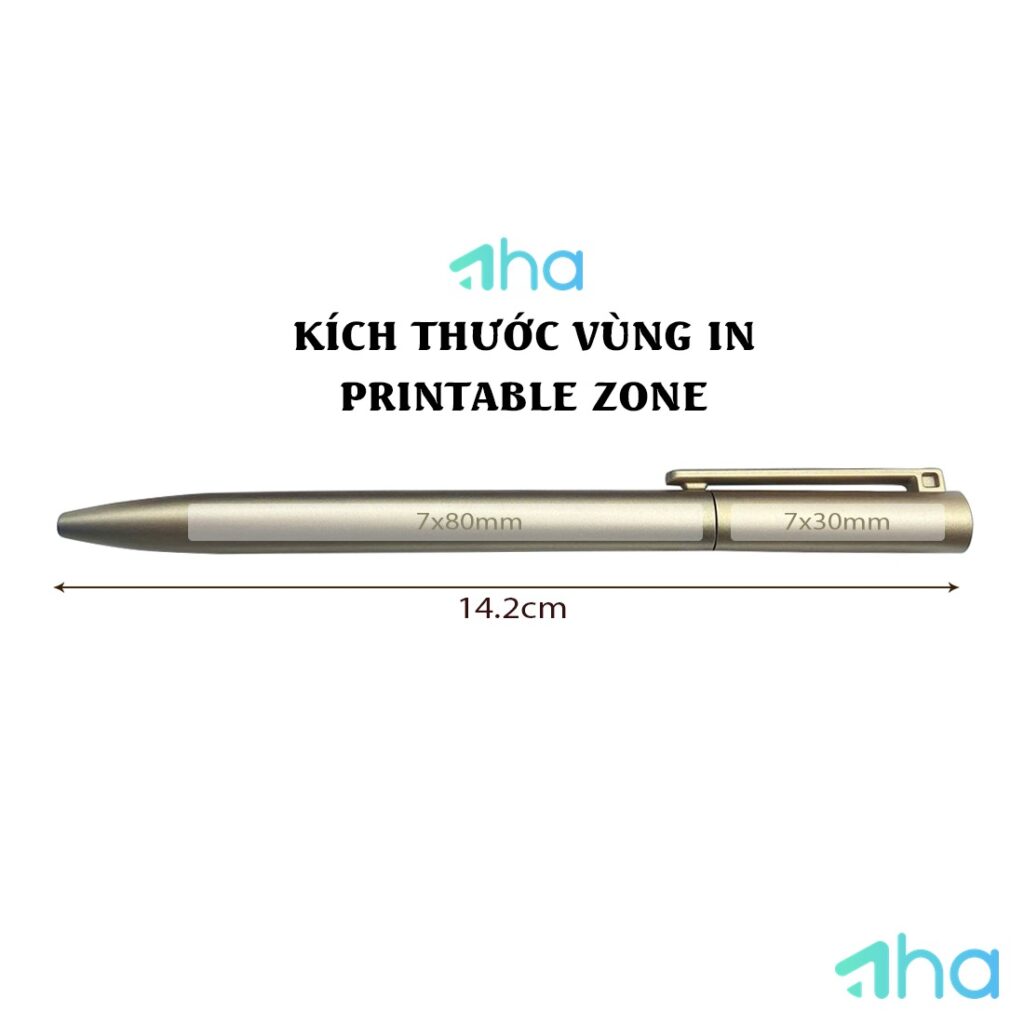 In bút bi AHA-8550 Xanh dương