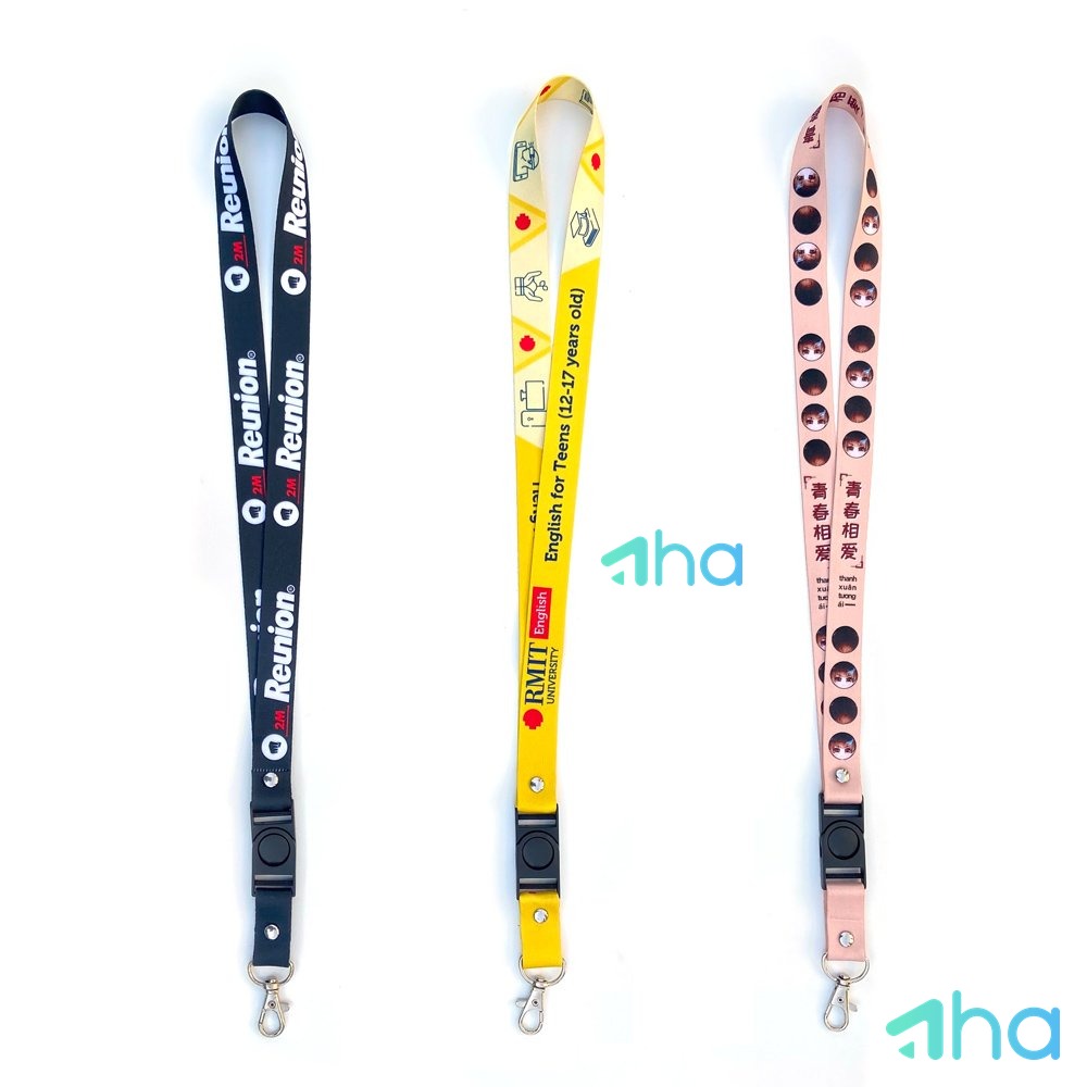 Thiết kế dây đeo bảng tên AHA-S20