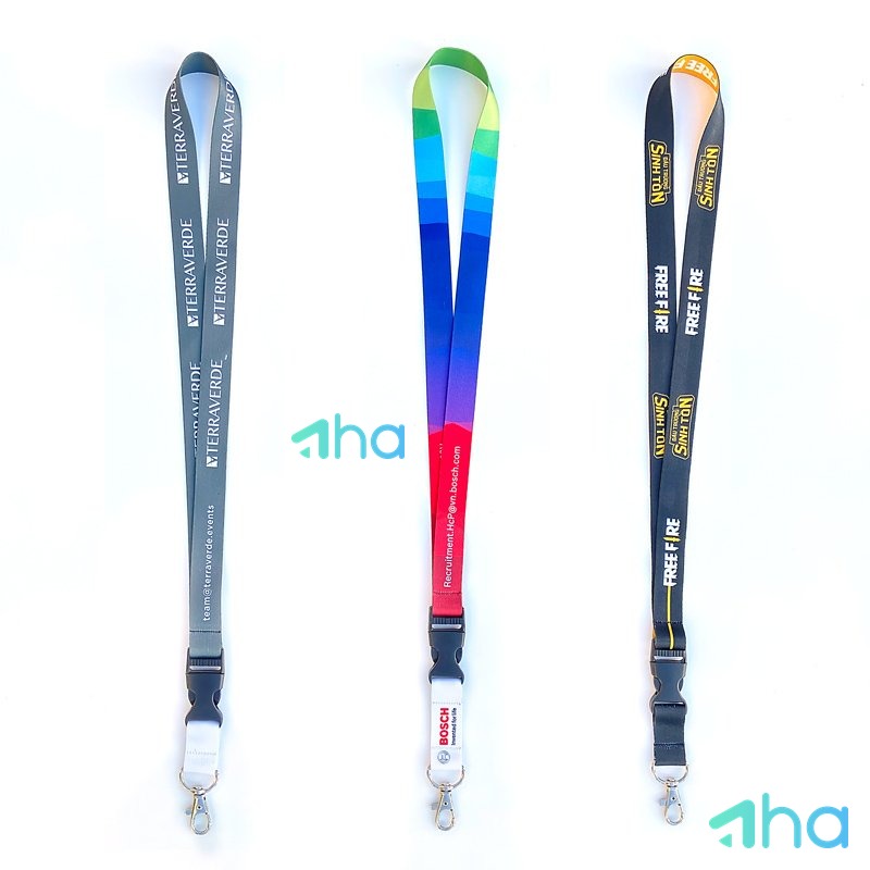 Thiết kế dây đeo thẻ nhân viên AHA-S20